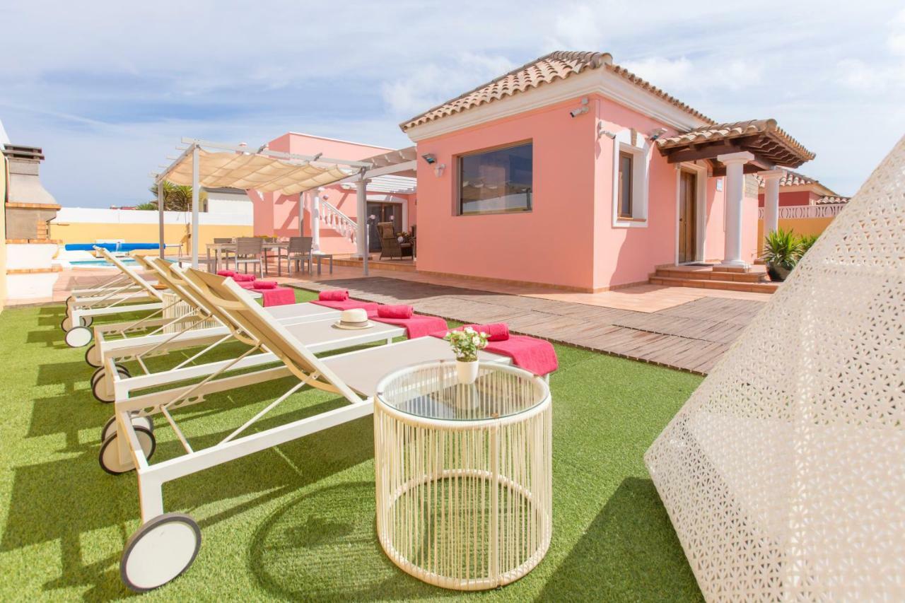 Villa Bella Lucia 3. Piscina Climatizada, Wifi, Bbq. Corralejo Buitenkant foto