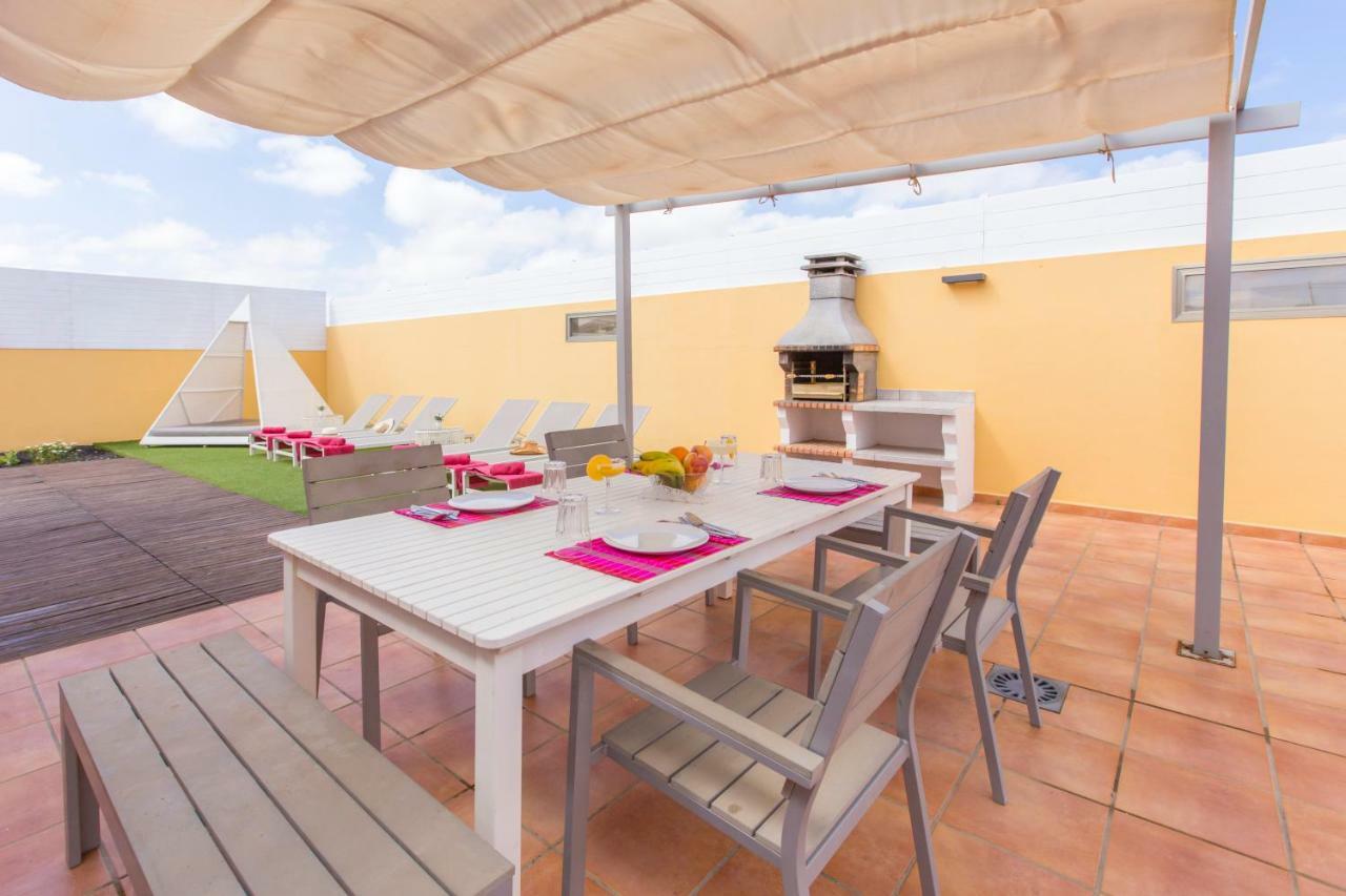 Villa Bella Lucia 3. Piscina Climatizada, Wifi, Bbq. Corralejo Buitenkant foto