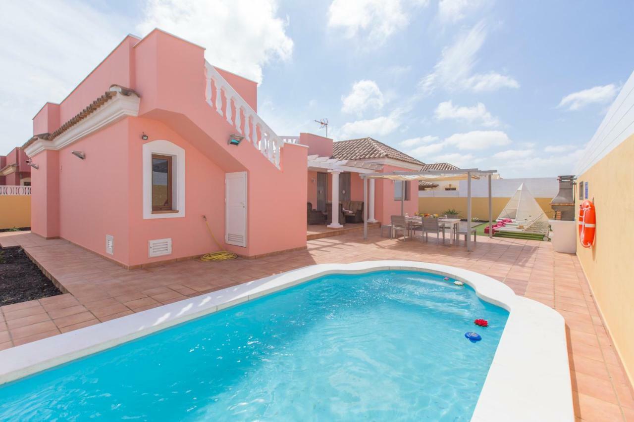 Villa Bella Lucia 3. Piscina Climatizada, Wifi, Bbq. Corralejo Buitenkant foto